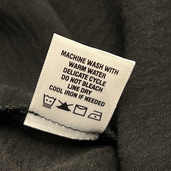 Cece Women's High-Waist Wide Leg Split Leg Pant Black Plus Size 2X Palazzo NWT - Picture 9 of 9